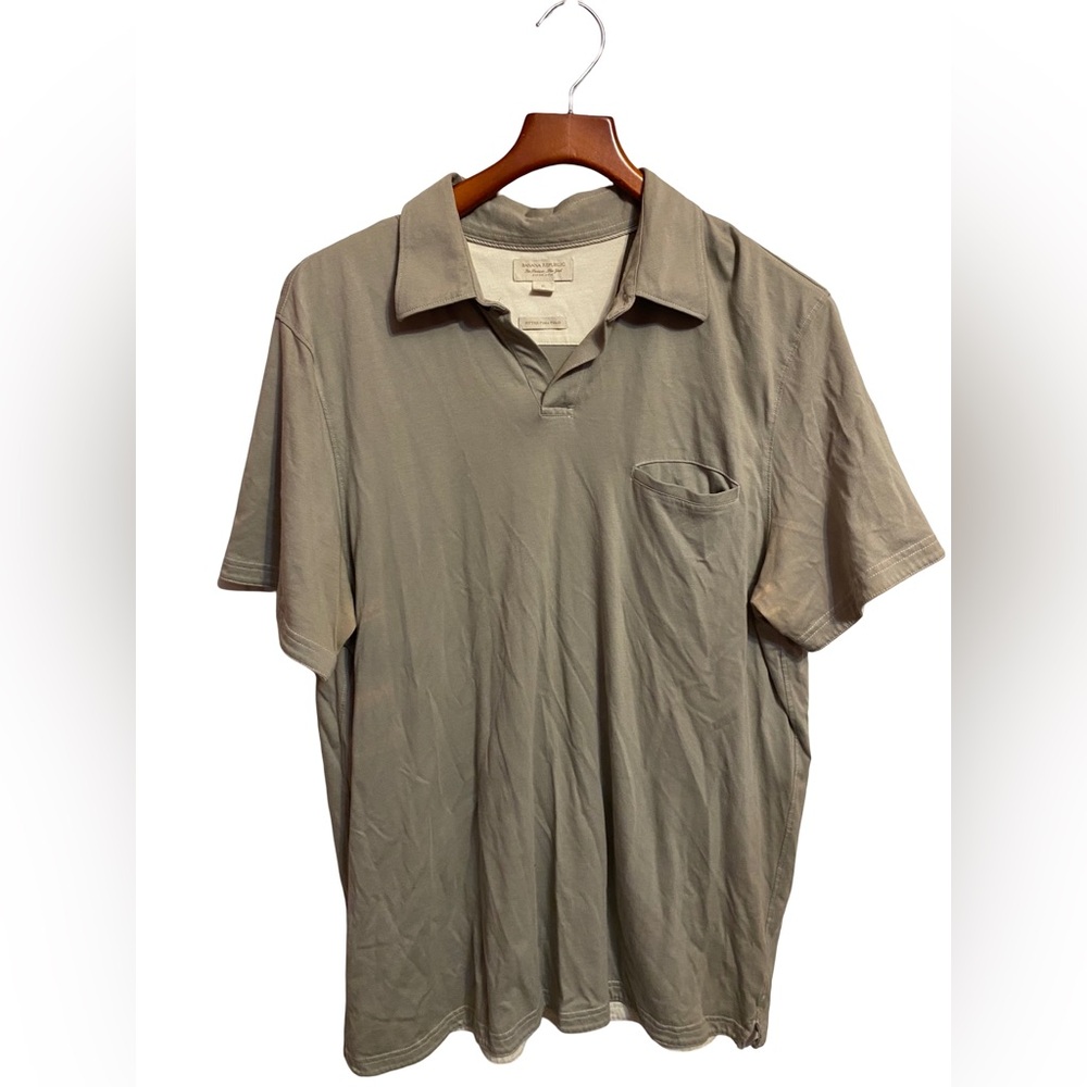 Banana Republic Fitted Pima Polo Mens Size XL‎